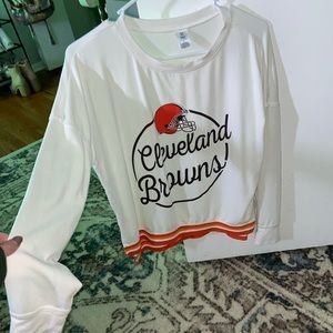 Womens NFL Cleveland Browns long sleeve (S)